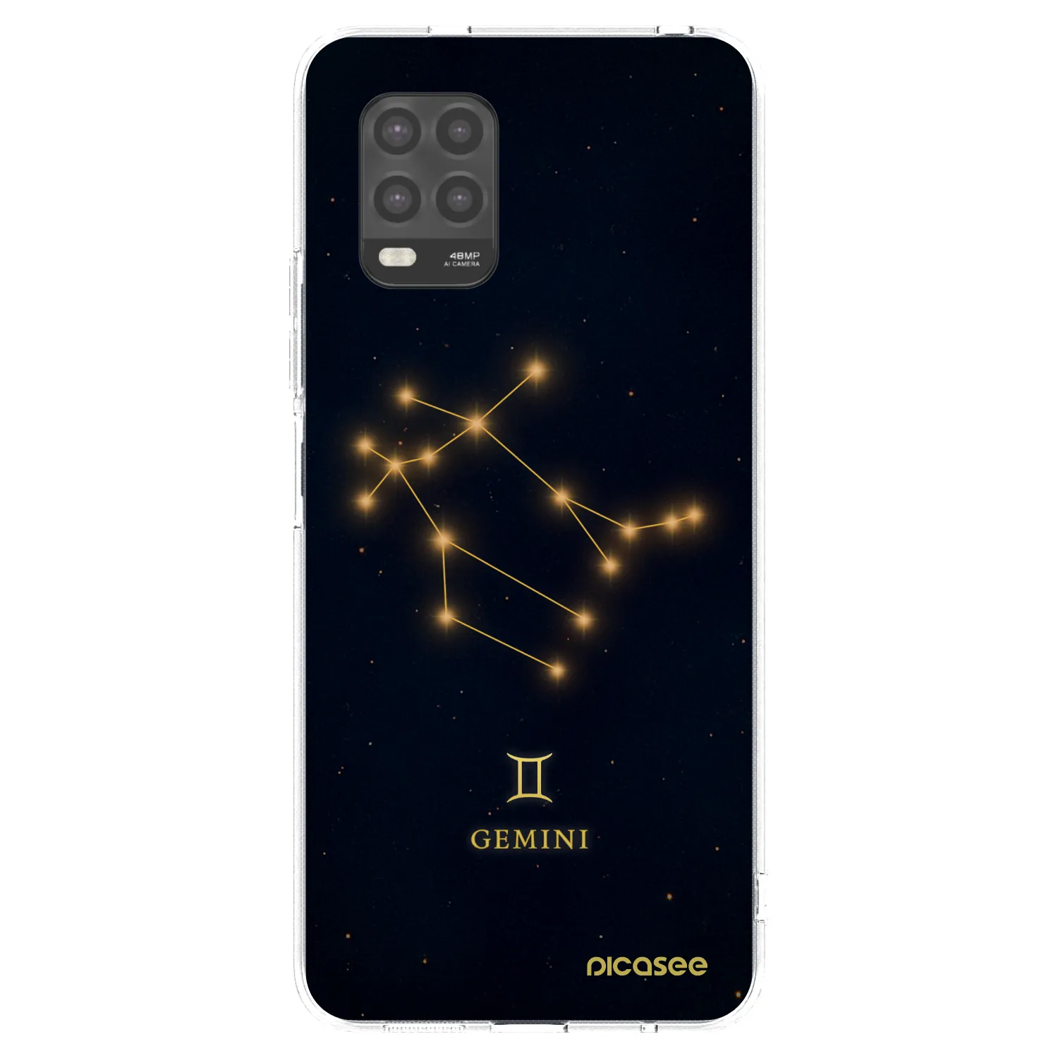 Picasee silikonska prozirna maskica za Xiaomi Mi 10 Lite - GEMINI