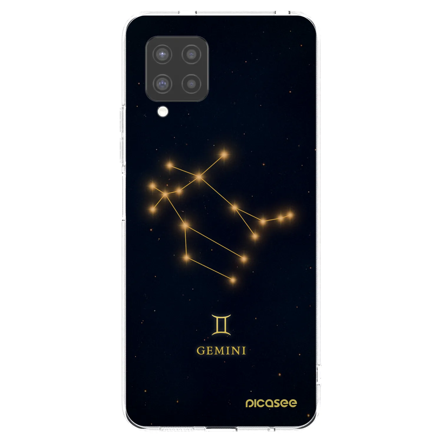 Picasee silikonska prozirna maskica za Samsung Galaxy A42 A426B - GEMINI