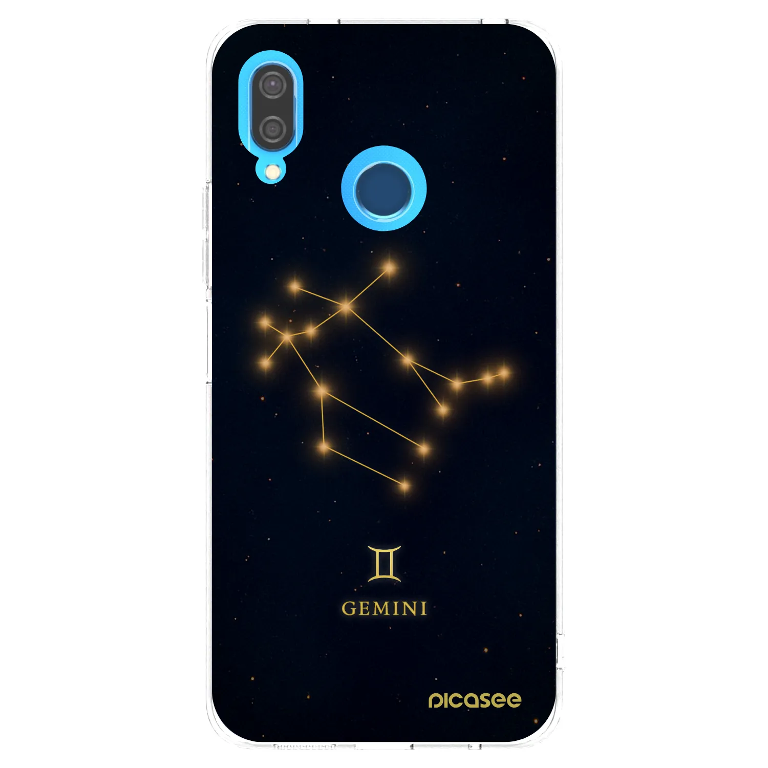 Picasee silikonska prozirna maskica za Huawei P20 Lite - GEMINI