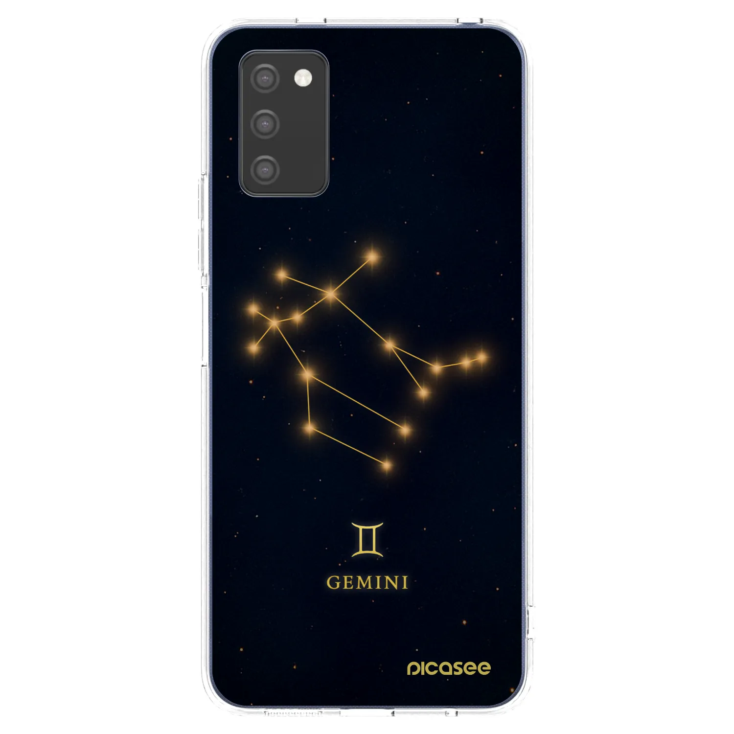 Picasee silikonska prozirna maskica za Samsung Galaxy A02s A025G - GEMINI