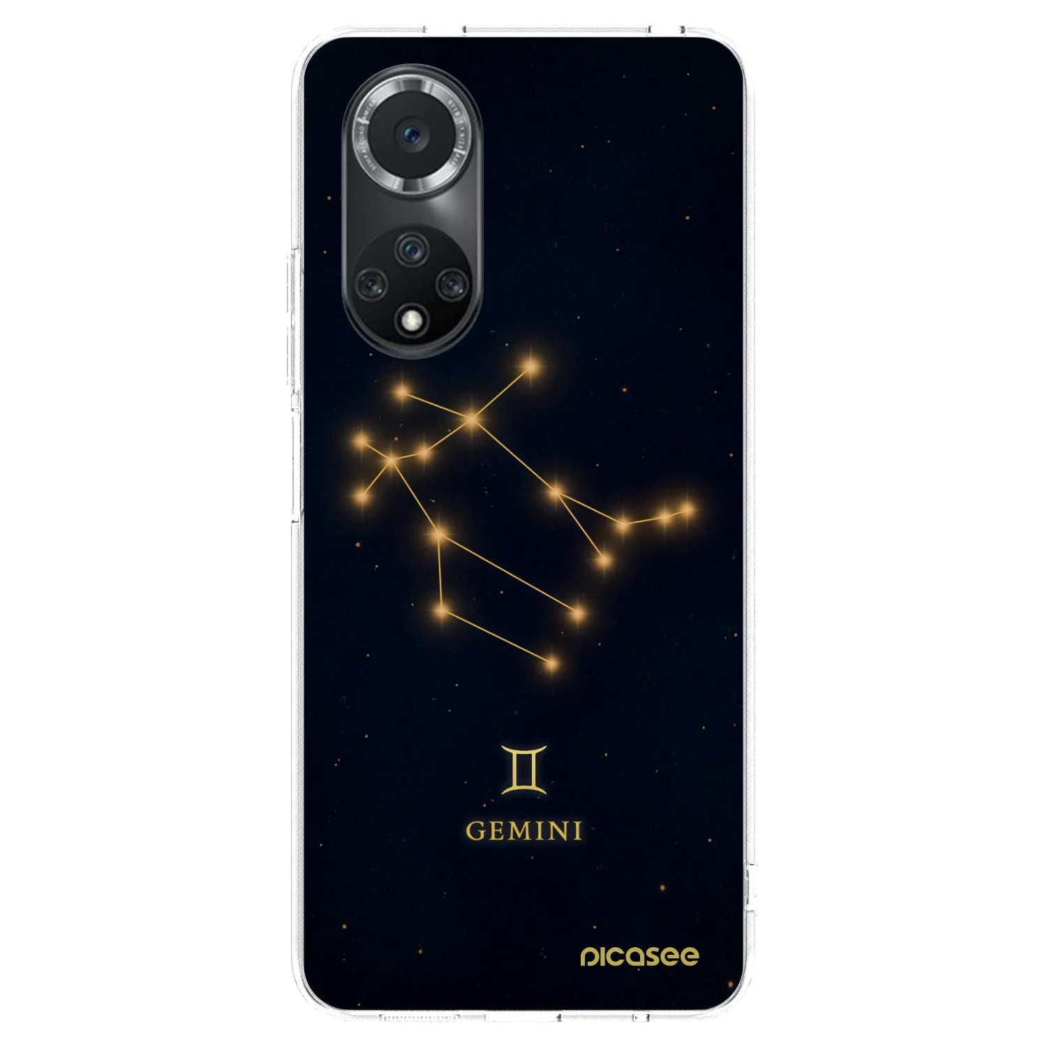 Picasee silikonska prozirna maskica za Huawei Nova 9 SE - GEMINI
