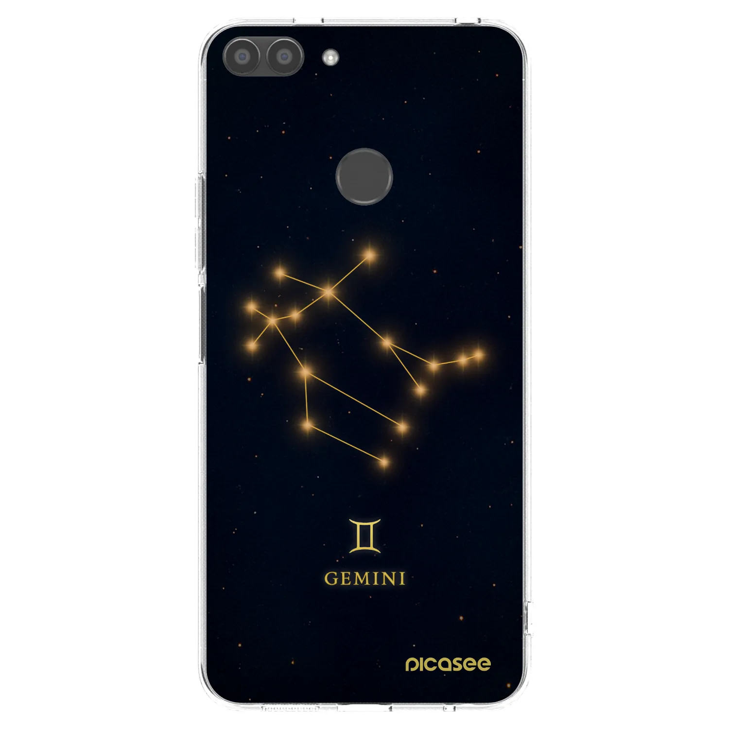 Picasee silikonska prozirna maskica za Huawei P Smart - GEMINI