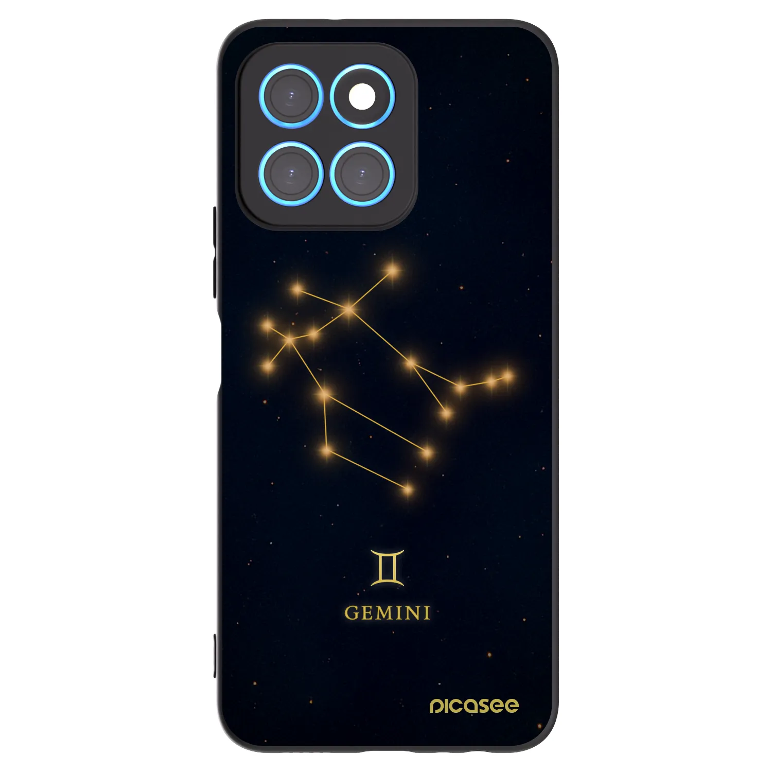 Picasee crna silikonska maskica za Honor X6 - GEMINI