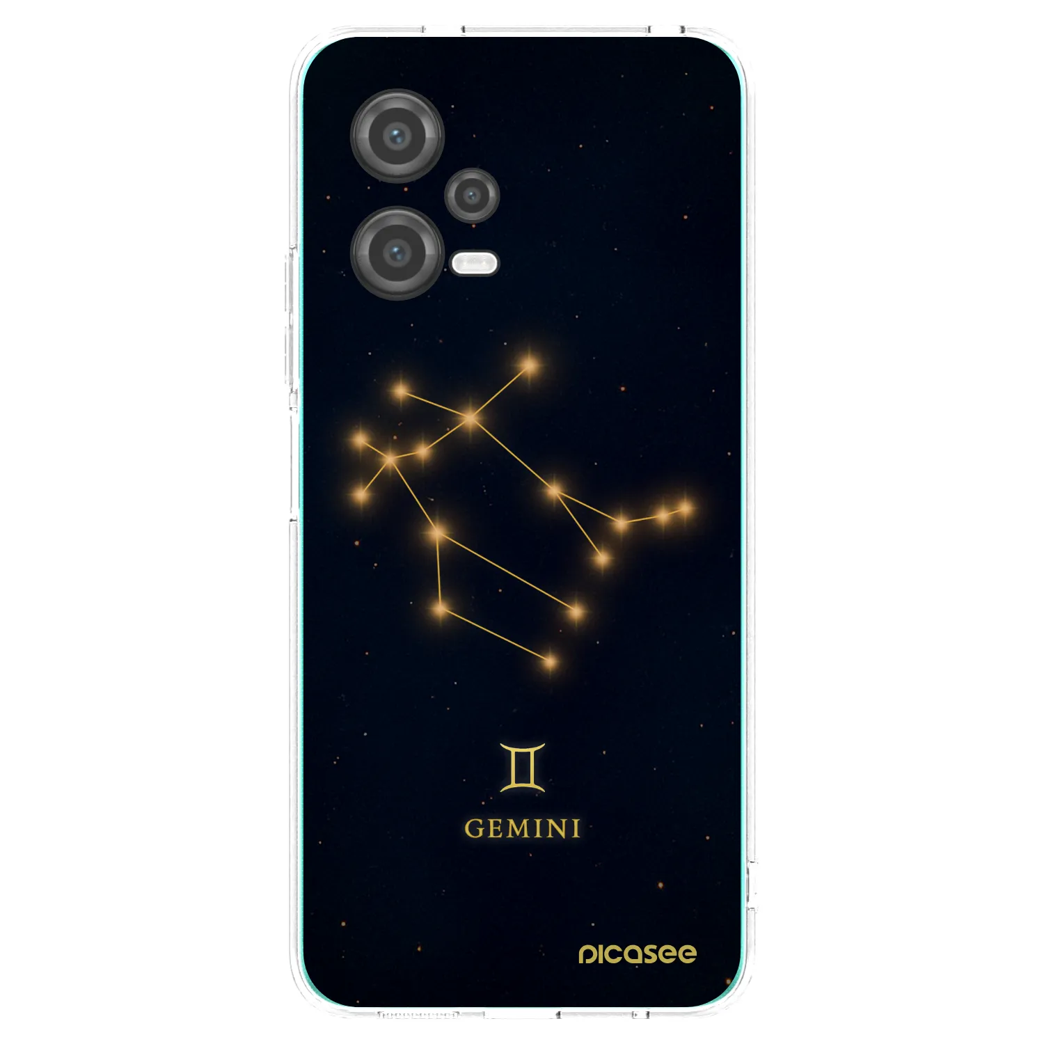 Picasee silikonska prozirna maskica za Xiaomi Poco X5 - GEMINI