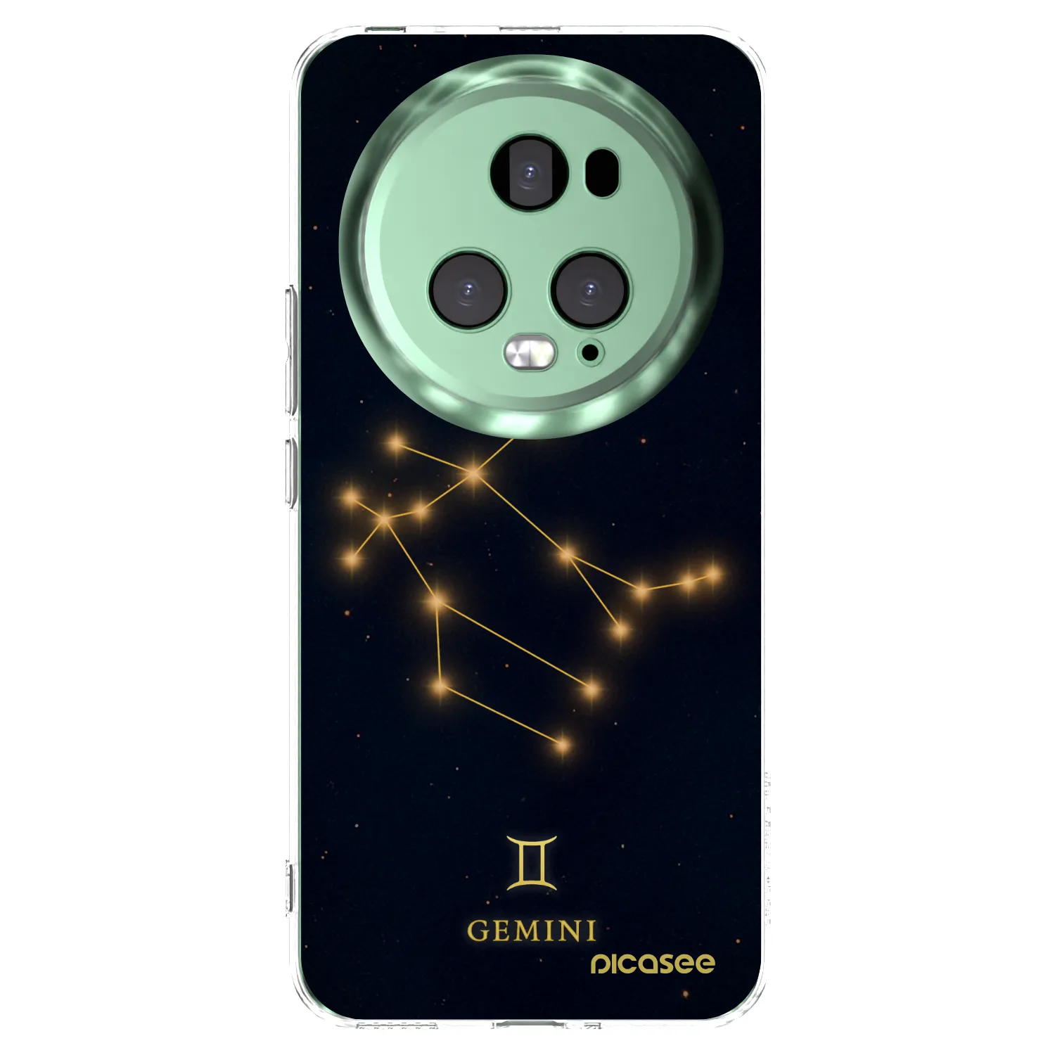 Picasee silikonska prozirna maskica za Honor Magic5 Pro - GEMINI