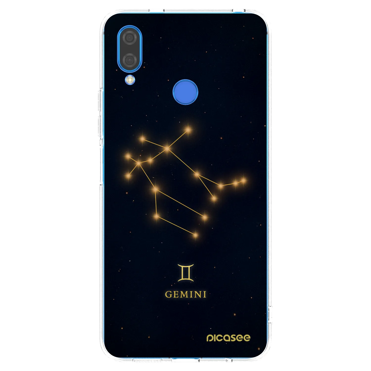 Picasee silikonska prozirna maskica za Huawei Nova 3 - GEMINI
