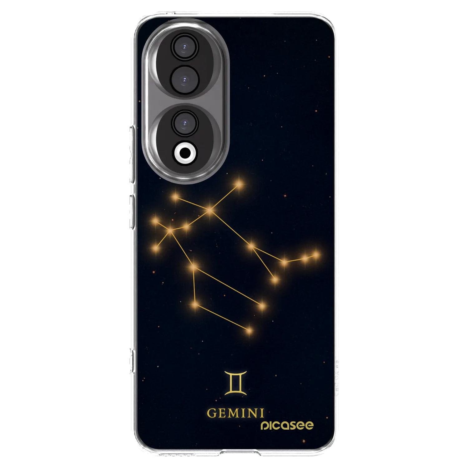 Picasee silikonska prozirna maskica za Honor 90 5G - GEMINI