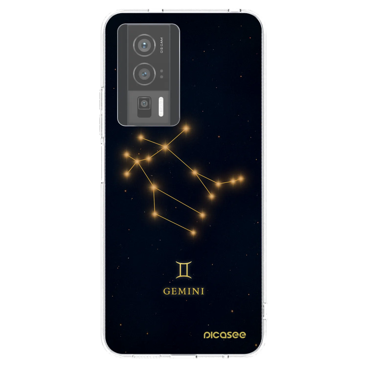 Picasee silikonska prozirna maskica za Xiaomi Poco F5 Pro 5G - GEMINI