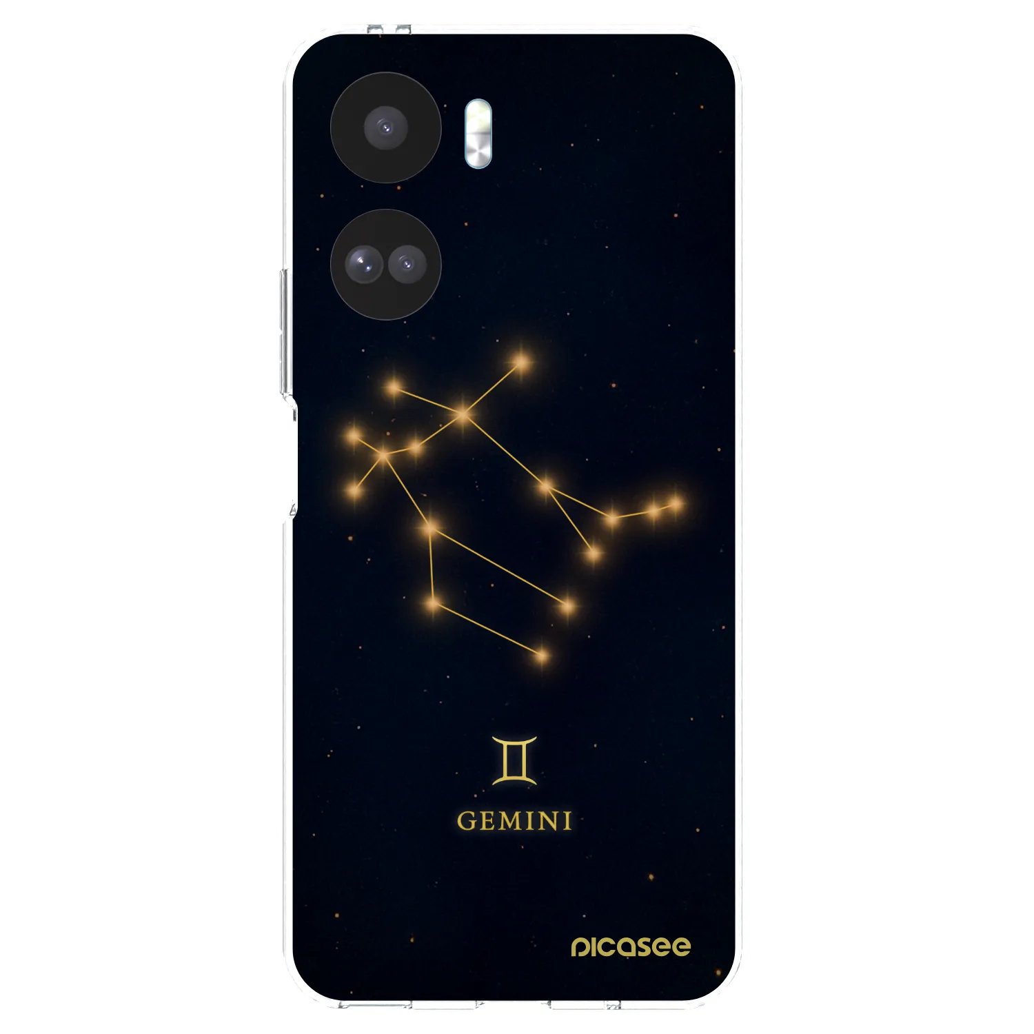 Picasee silikonska prozirna maskica za Honor 90 Lite 5G - GEMINI