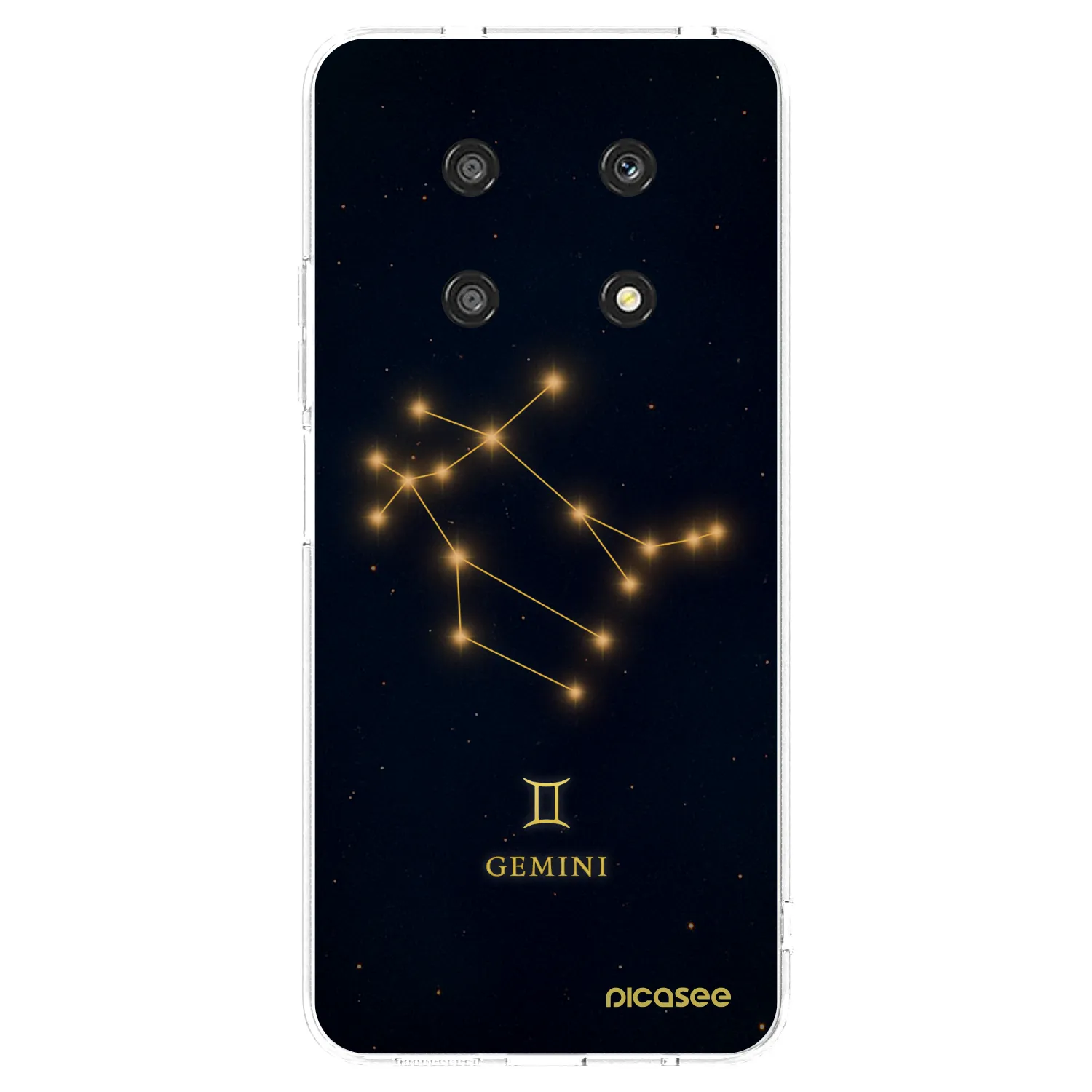 Picasee silikonska prozirna maskica za Honor Magic4 Lite 5G - GEMINI