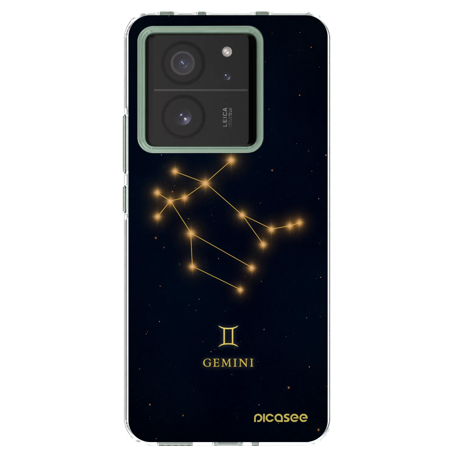 Picasee silikonska prozirna maskica za Xiaomi 13T Pro - GEMINI