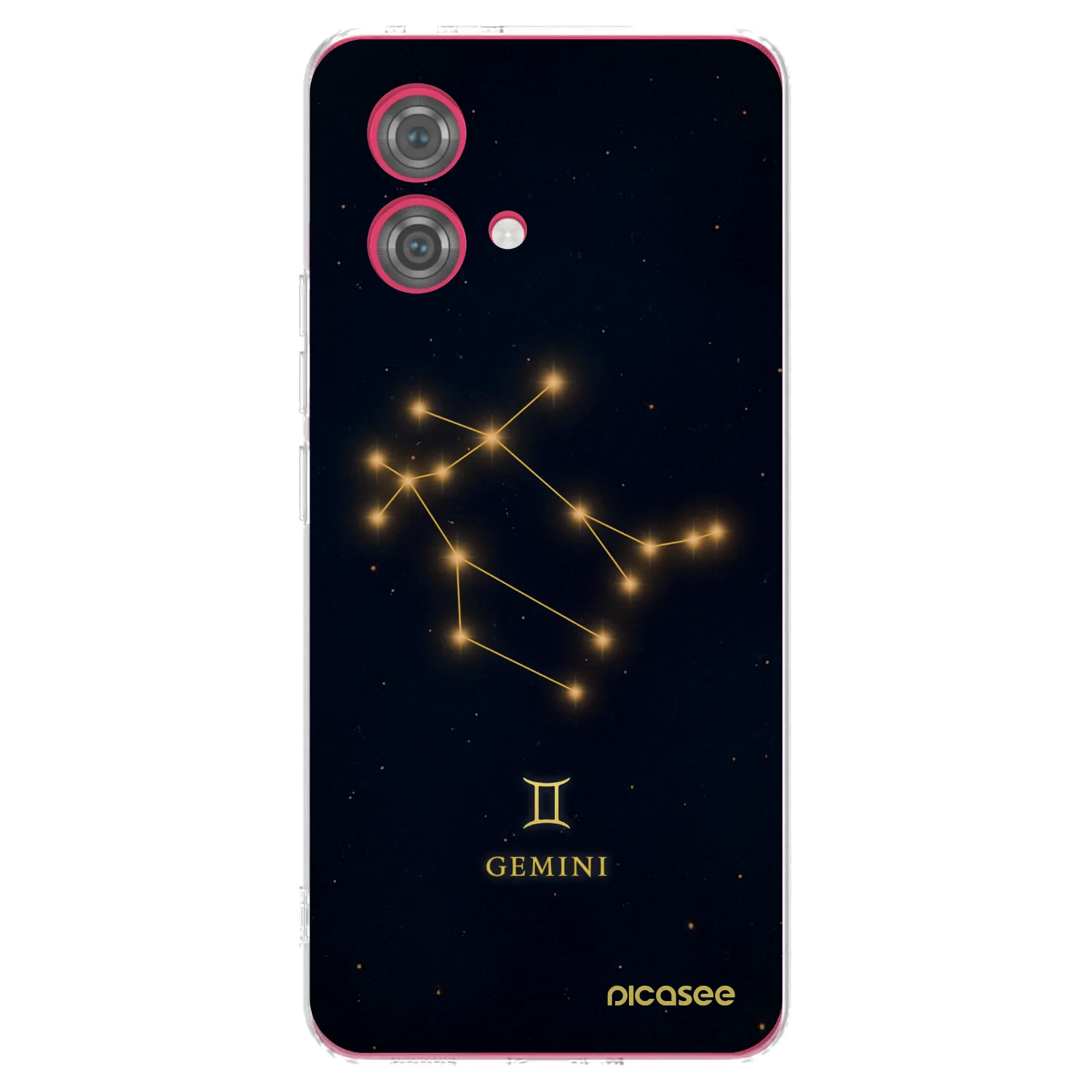 Picasee silikonska prozirna maskica za Motorola Moto G84 5G - GEMINI