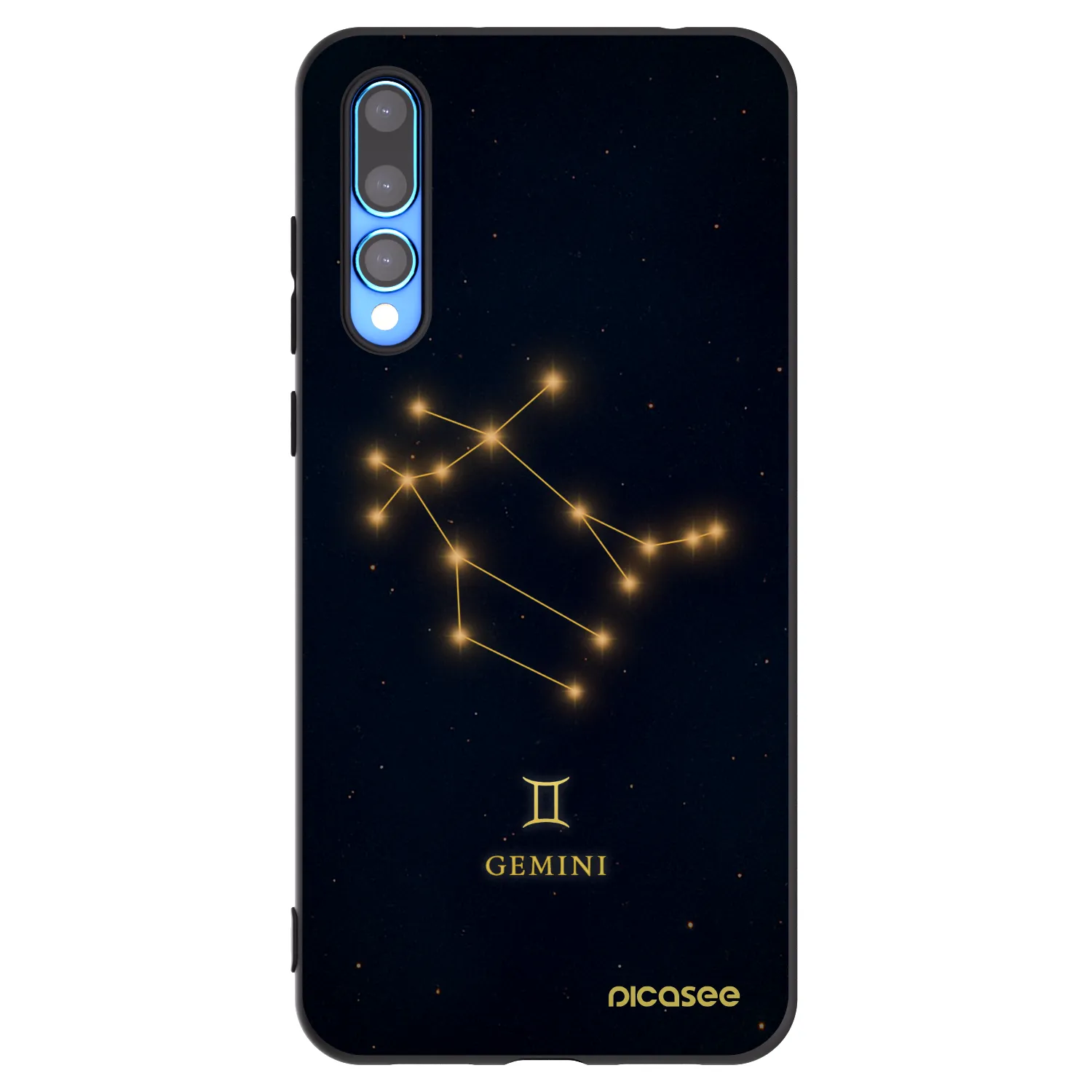 Picasee crna silikonska maskica za Huawei P20 Pro - GEMINI
