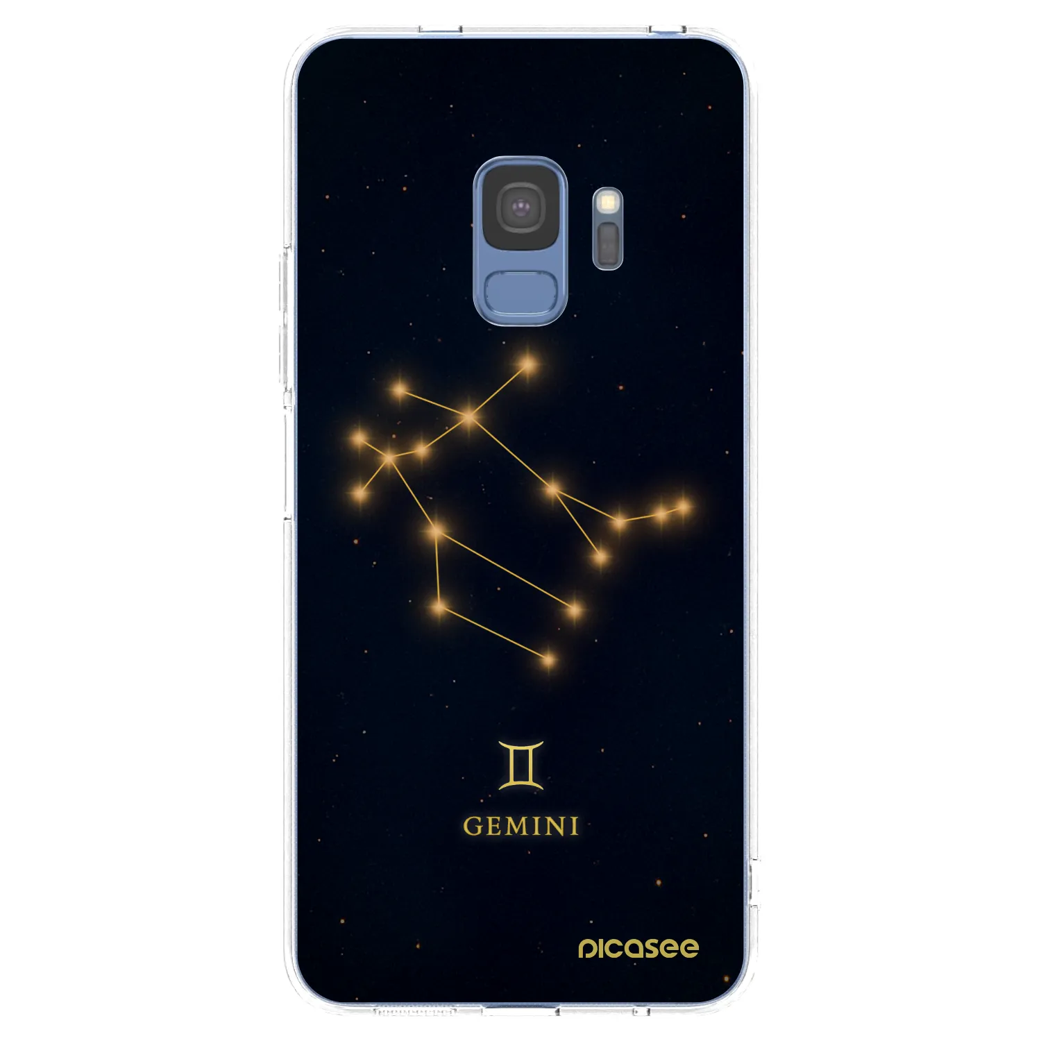 Picasee silikonska prozirna maskica za Samsung Galaxy S9 G960F - GEMINI