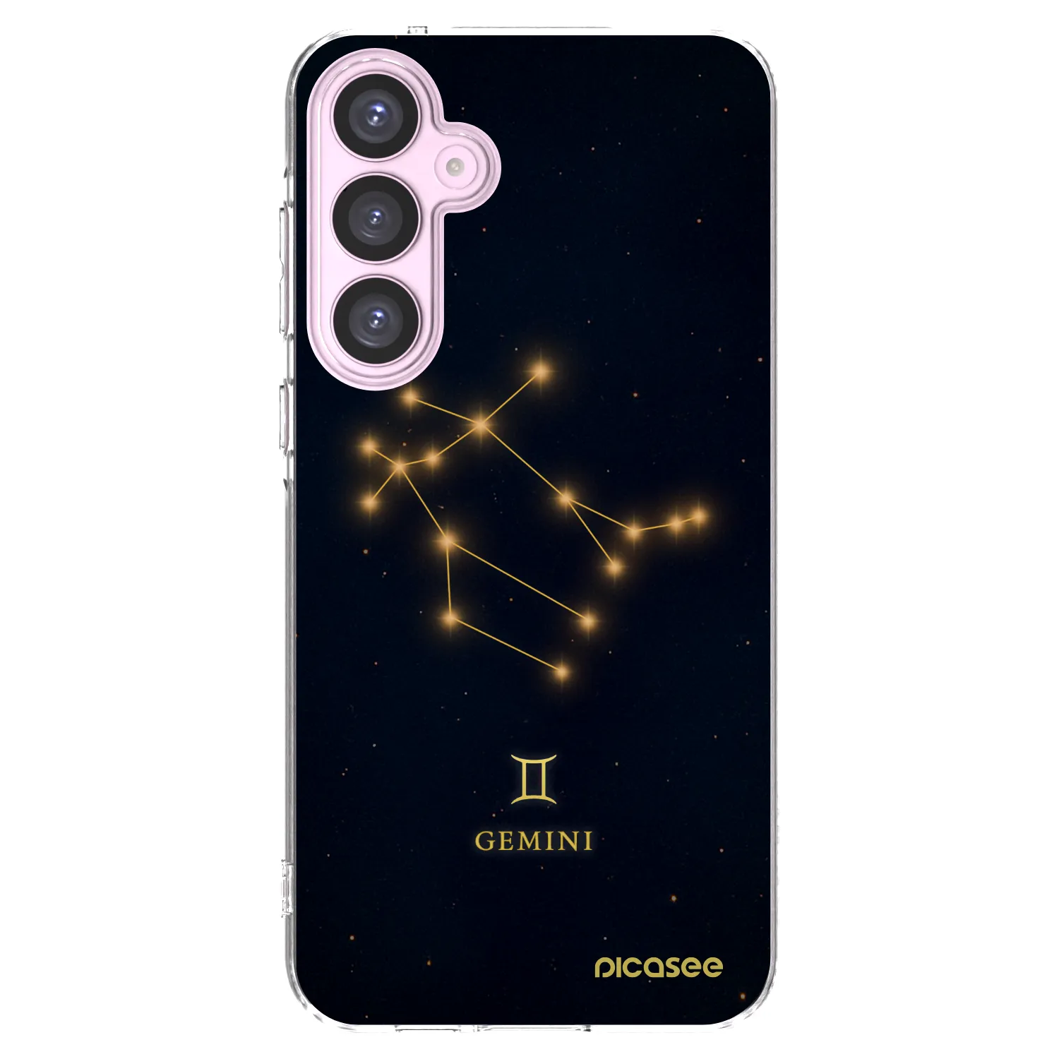 Picasee silikonska prozirna maskica za Samsung Galaxy A55 5G A556B - GEMINI