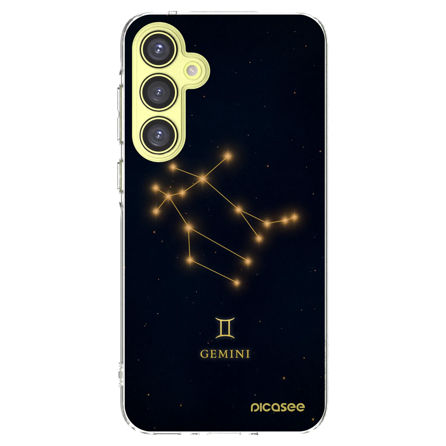 Picasee silikonska prozirna maskica za Samsung Galaxy A35 5G A356B - GEMINI