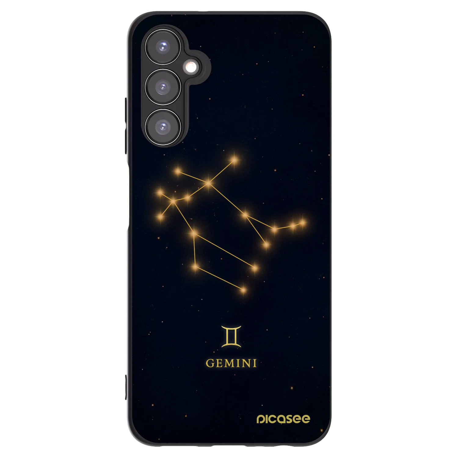 Picasee crna silikonska maskica za Samsung Galaxy A05s A057G - GEMINI
