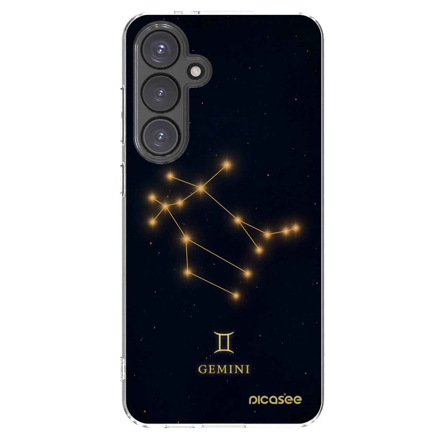 Picasee silikonska prozirna maskica za Samsung Galaxy S24 FE S721B - GEMINI