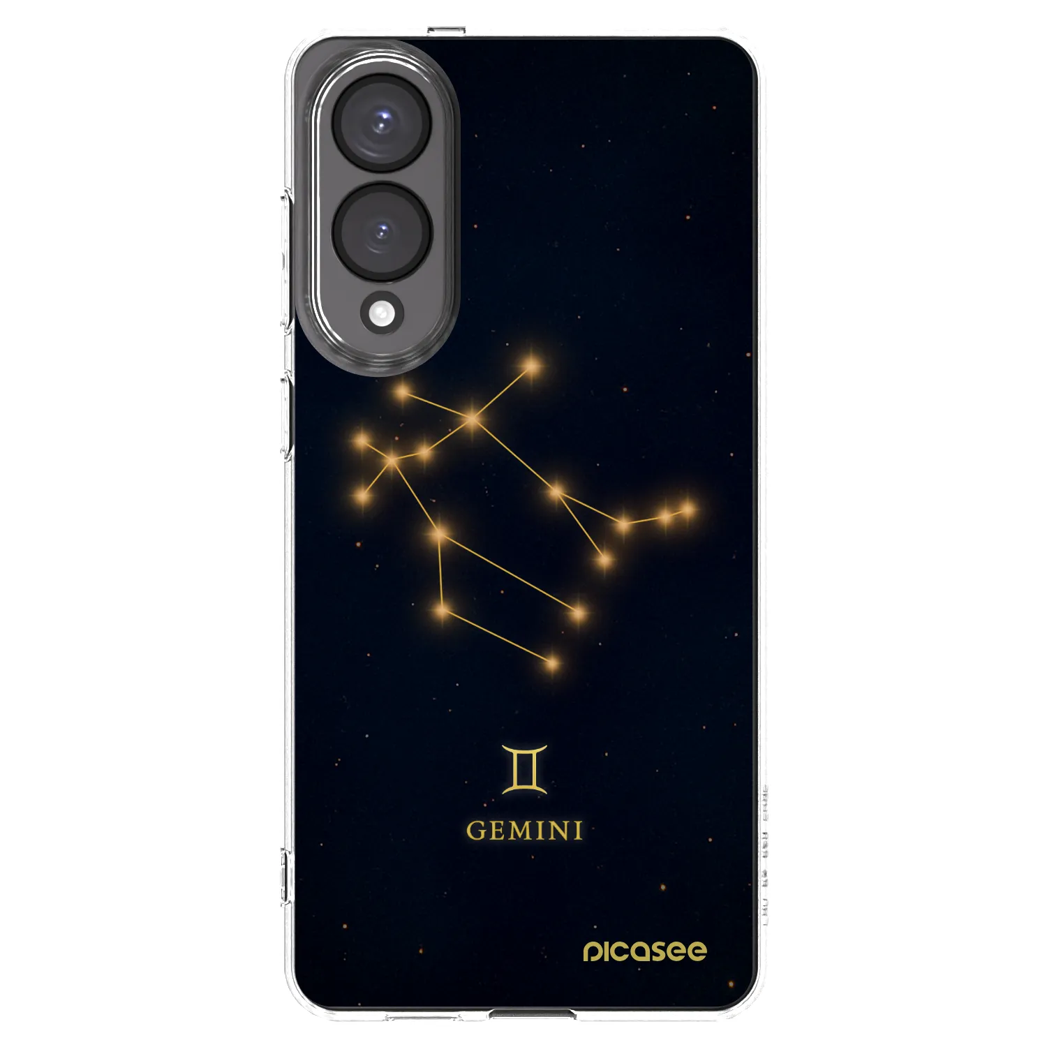 Picasee silikonska prozirna maskica za Samsung Galaxy S25 Edge 5G - GEMINI