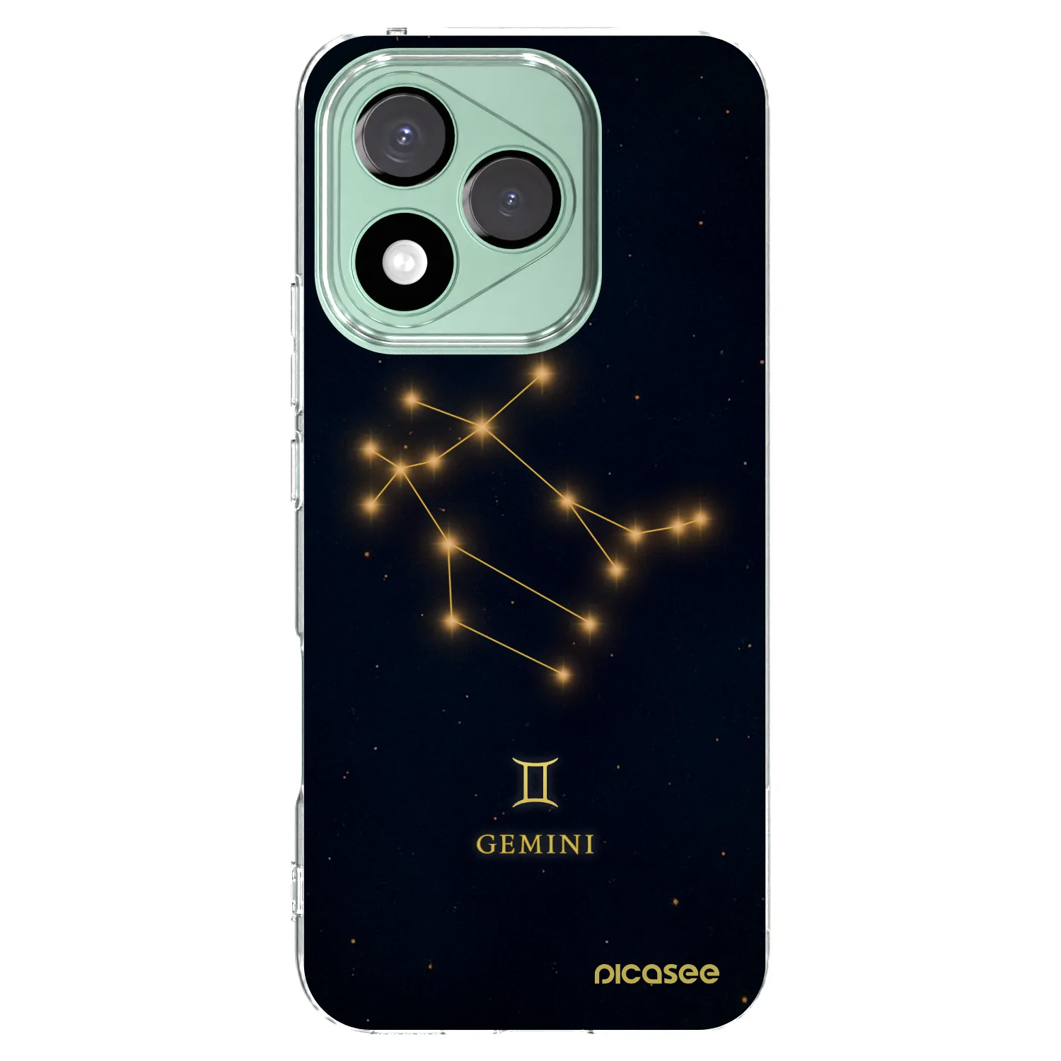 Picasee silikonska prozirna maskica za Honor 400 Lite 5G - GEMINI
