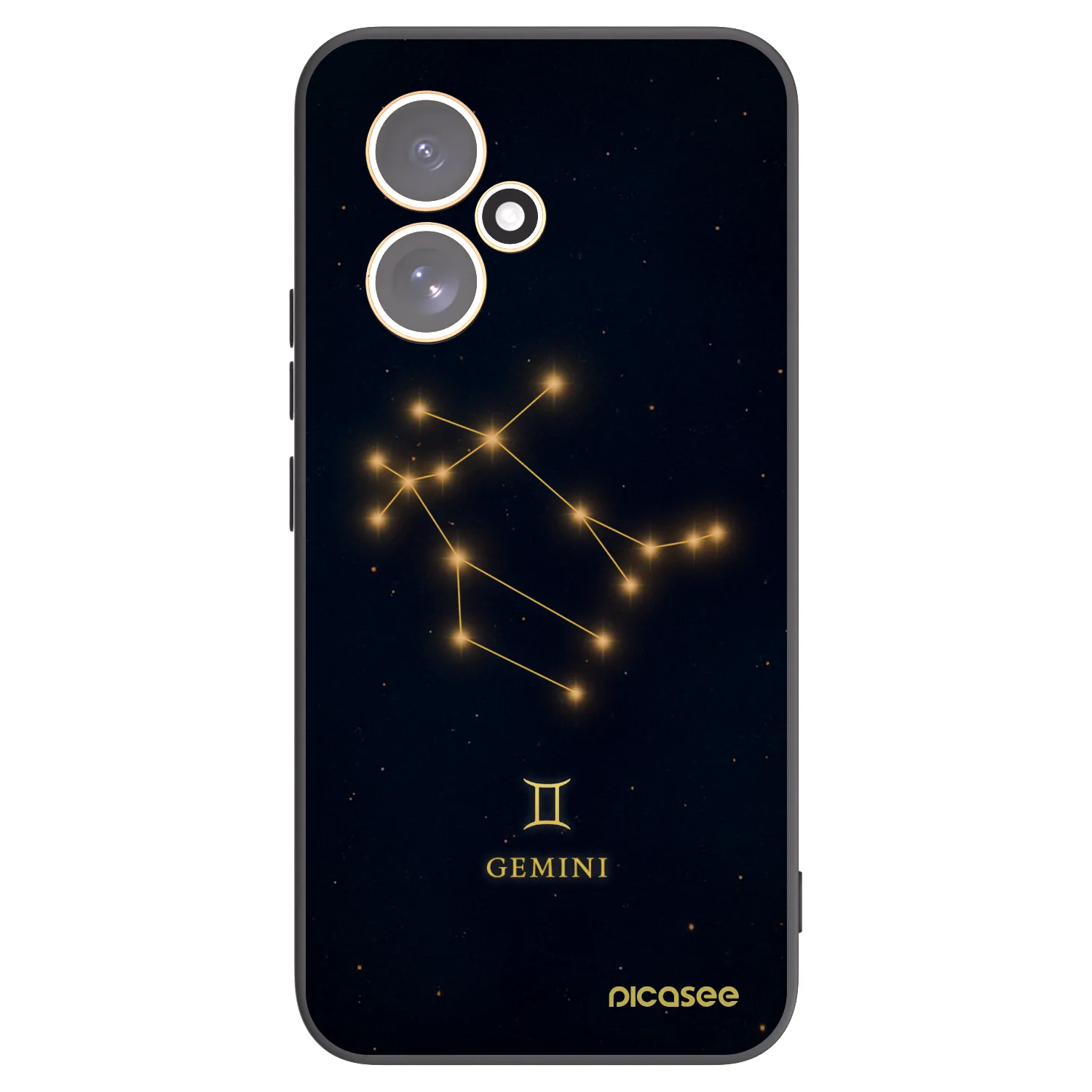 Picasee crna silikonska maskica za Honor 400 5G - GEMINI