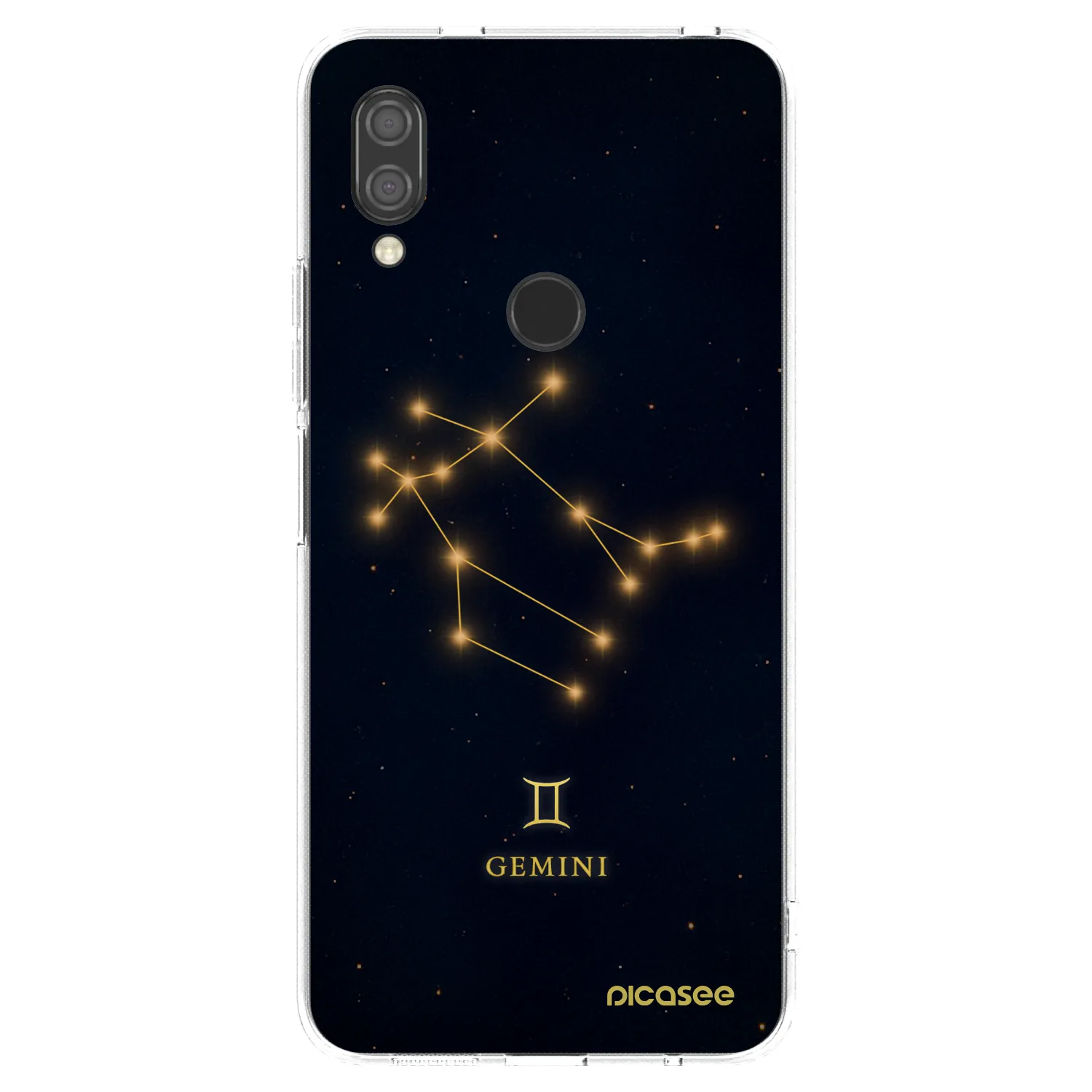 Picasee silikonska prozirna maskica za Xiaomi Redmi 7 - GEMINI