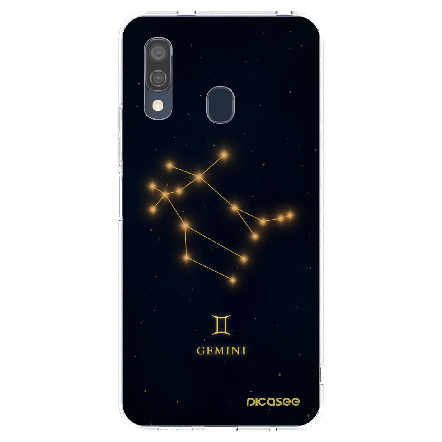Picasee silikonska prozirna maskica za Samsung Galaxy A40 A405F - GEMINI