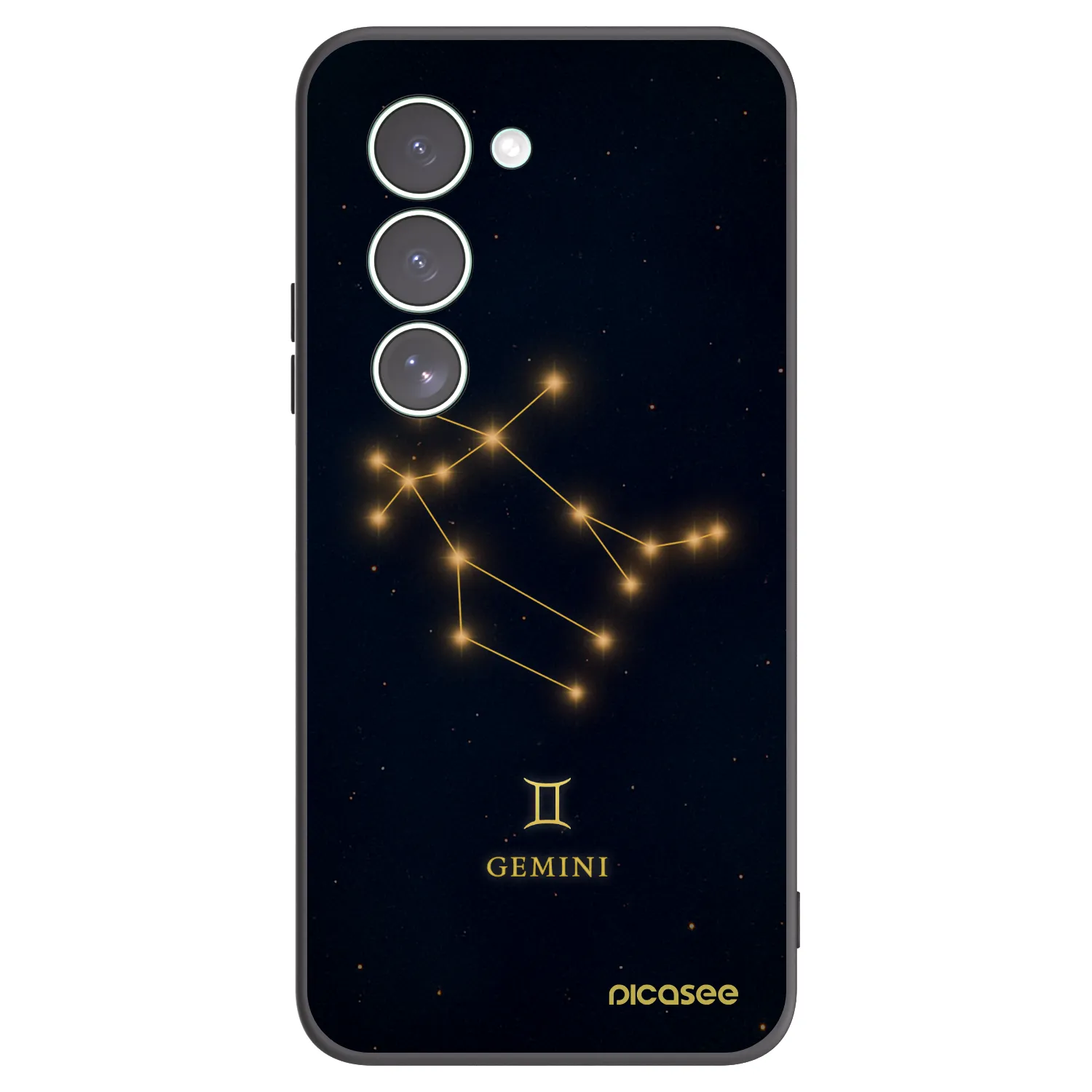 Picasee crna silikonska maskica za Xiaomi Redmi 15 5G - GEMINI