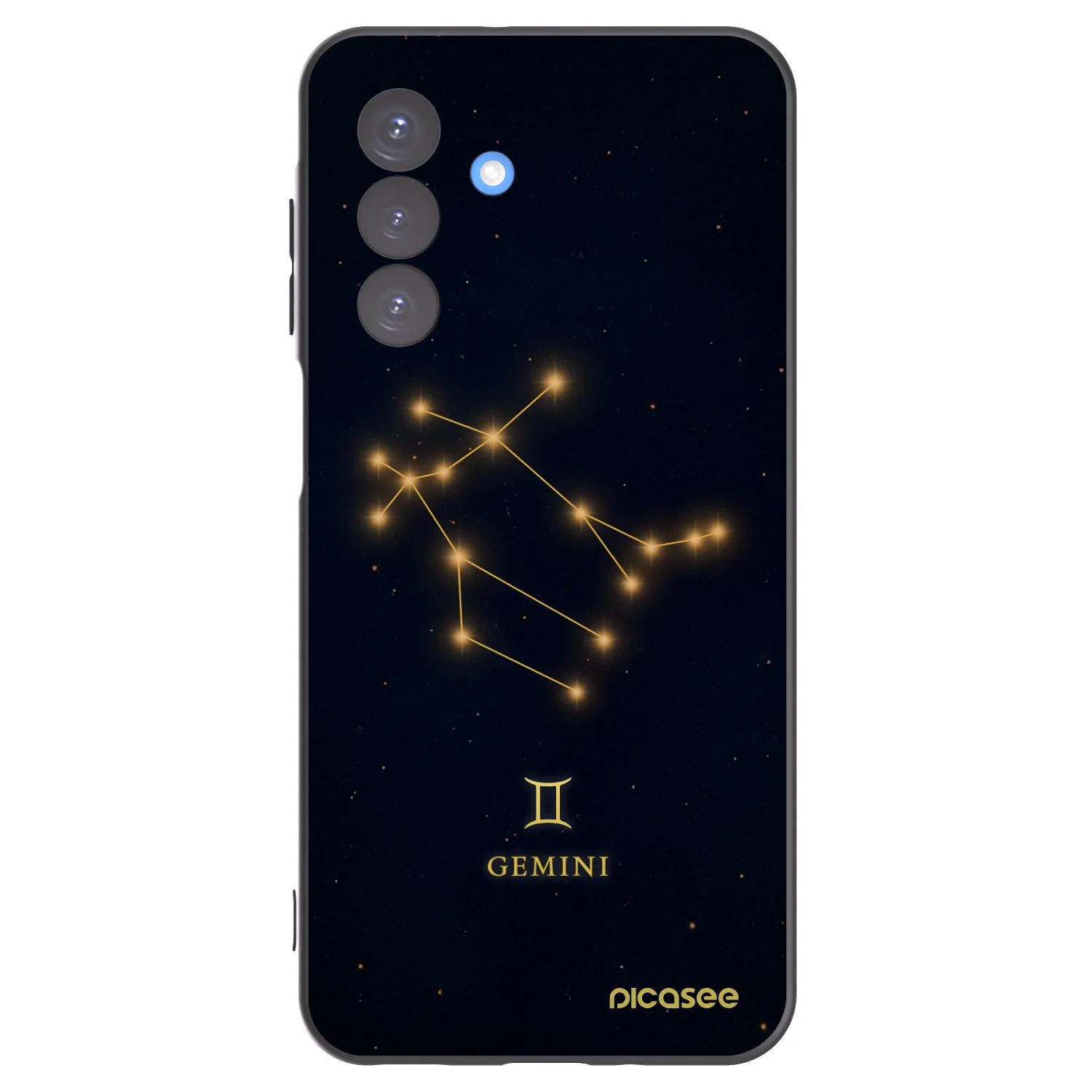 Picasee crna silikonska maskica za Samsung Galaxy A17 5G - GEMINI