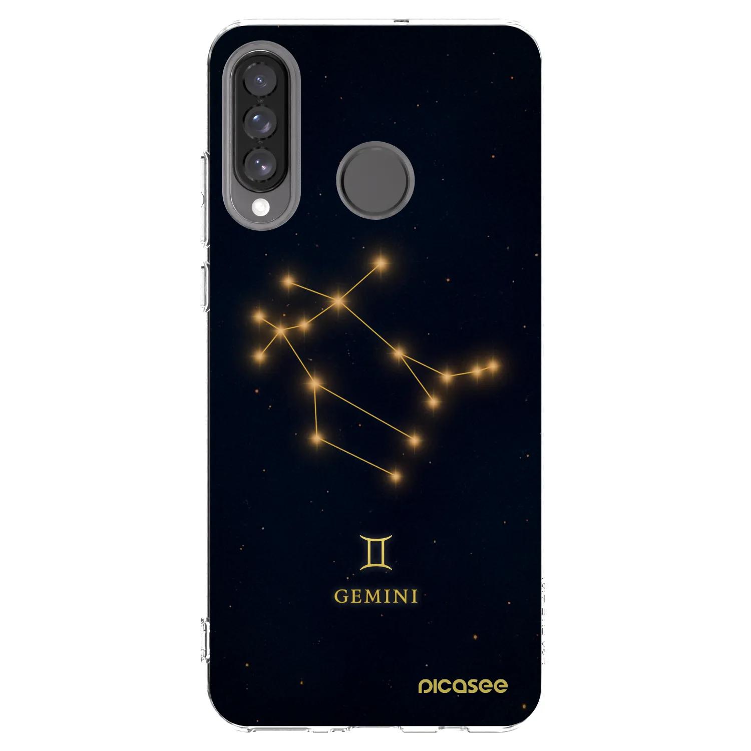 Picasee silikonska prozirna maskica za Huawei P30 Lite - GEMINI