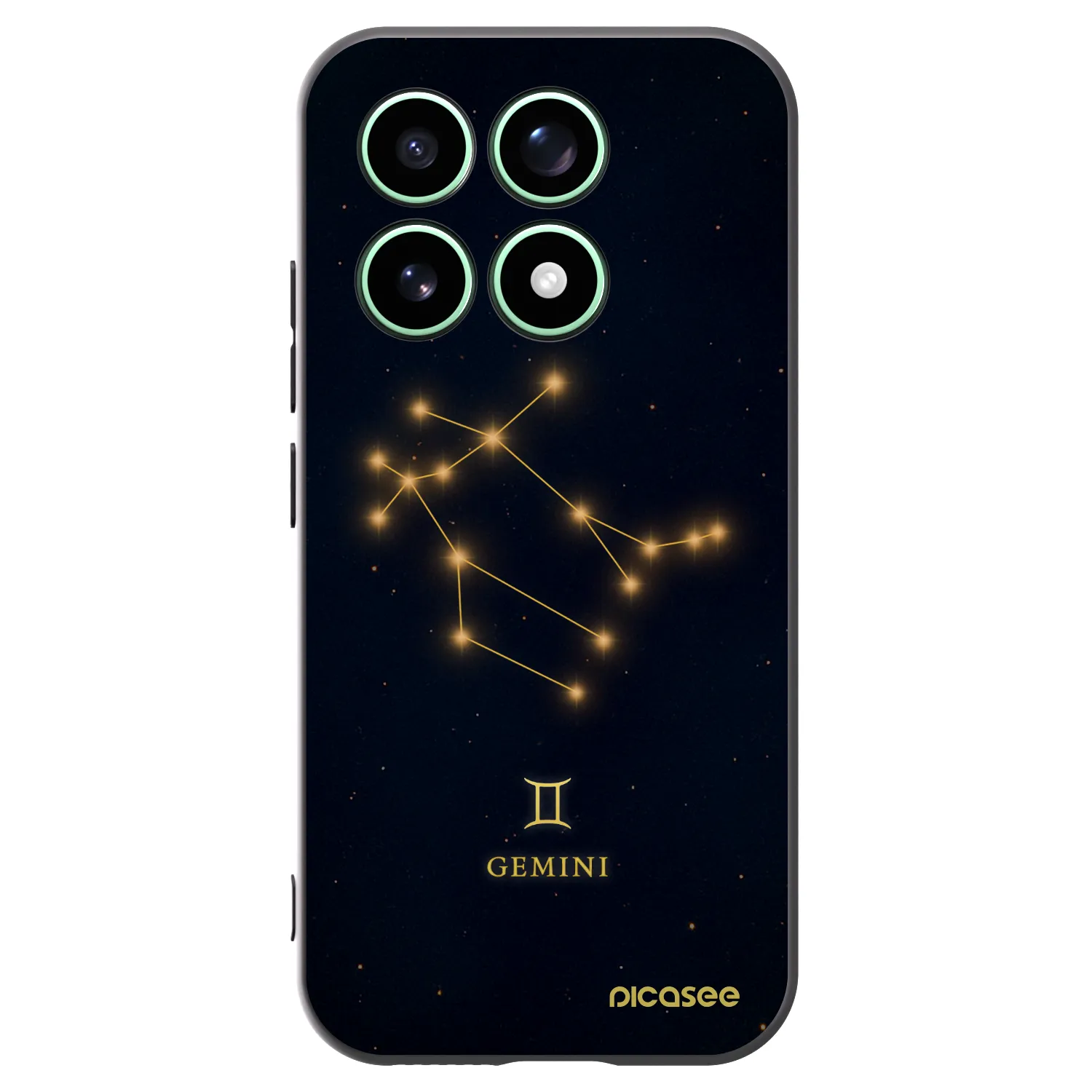 Picasee crna silikonska maskica za Xiaomi 17 - GEMINI