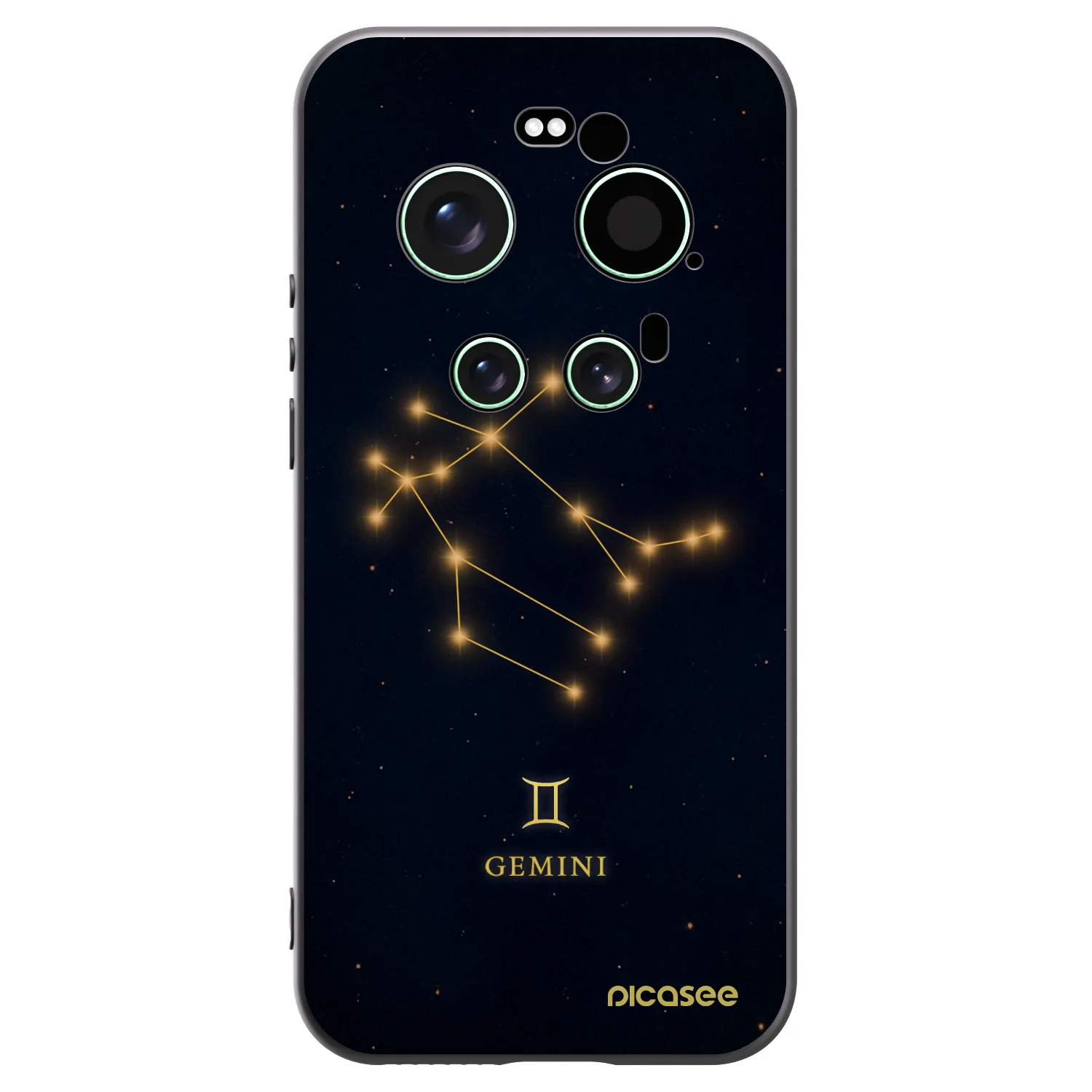 Picasee crna silikonska maskica za Xiaomi 17 Ultra - GEMINI