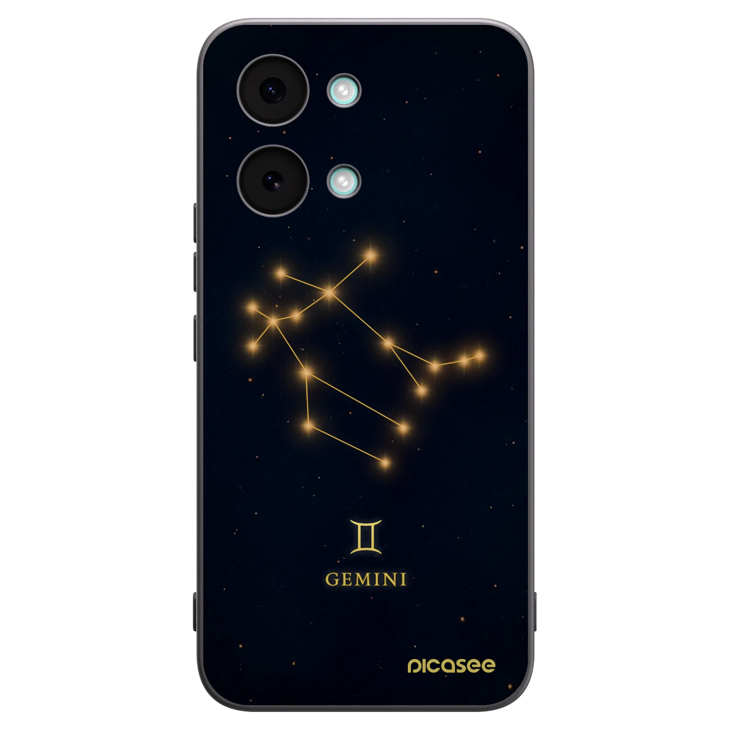 Picasee crna silikonska maskica za Xiaomi Poco X8 Pro Max - GEMINI