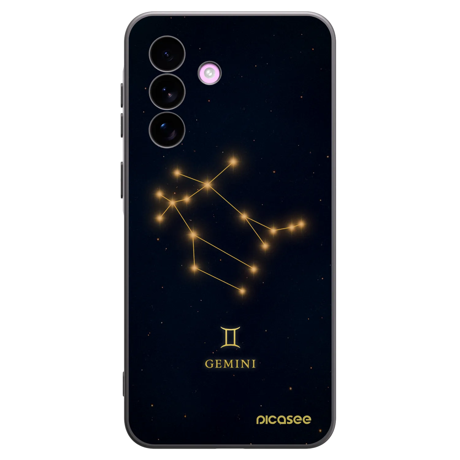 Picasee crna silikonska maskica za Samsung Galaxy A57 5G - GEMINI