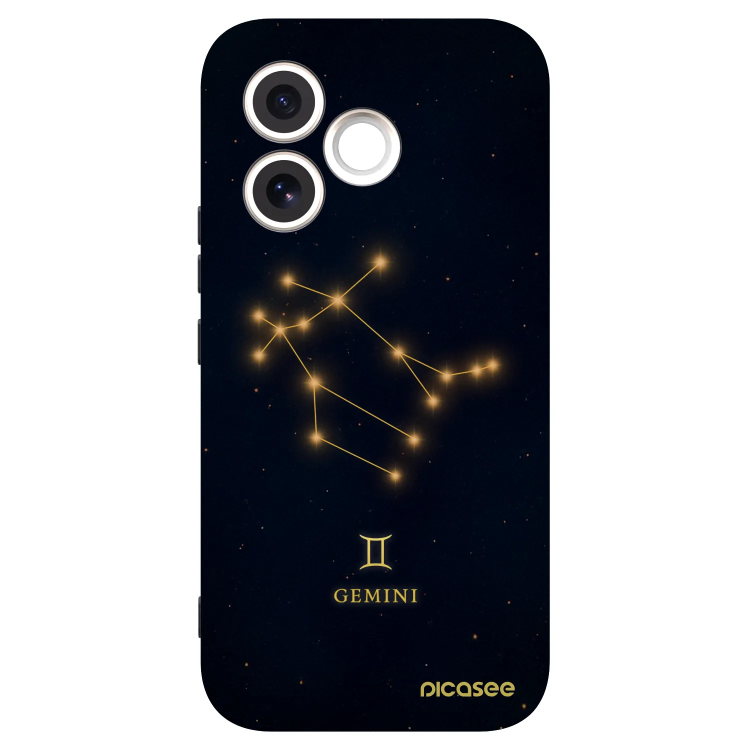 Picasee crna silikonska maskica za Honor 600 Lite - GEMINI