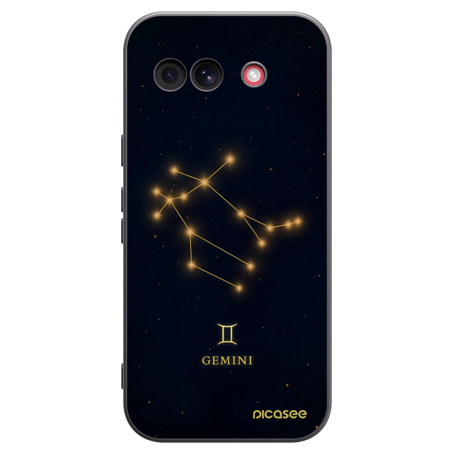Picasee crna silikonska maskica za Google Pixel 10a - GEMINI