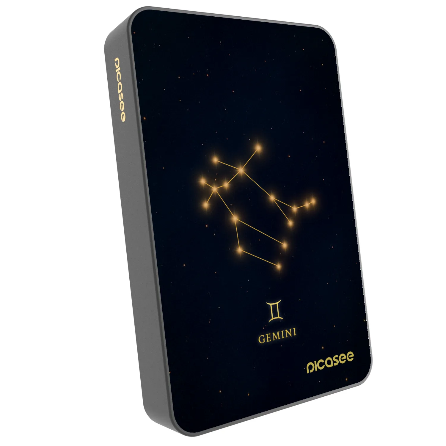 Picasee Prijenosni punjač s MagSafe 10 000 mAh Sivo - GEMINI