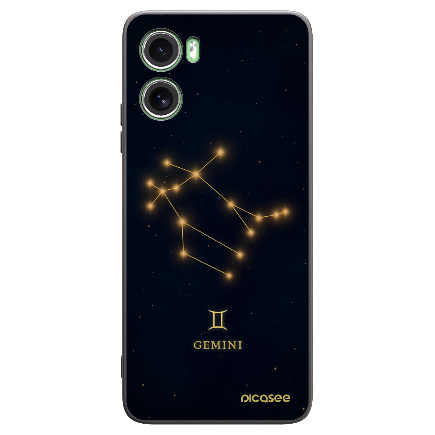 Picasee crna silikonska maskica za Motorola Moto G06 - GEMINI