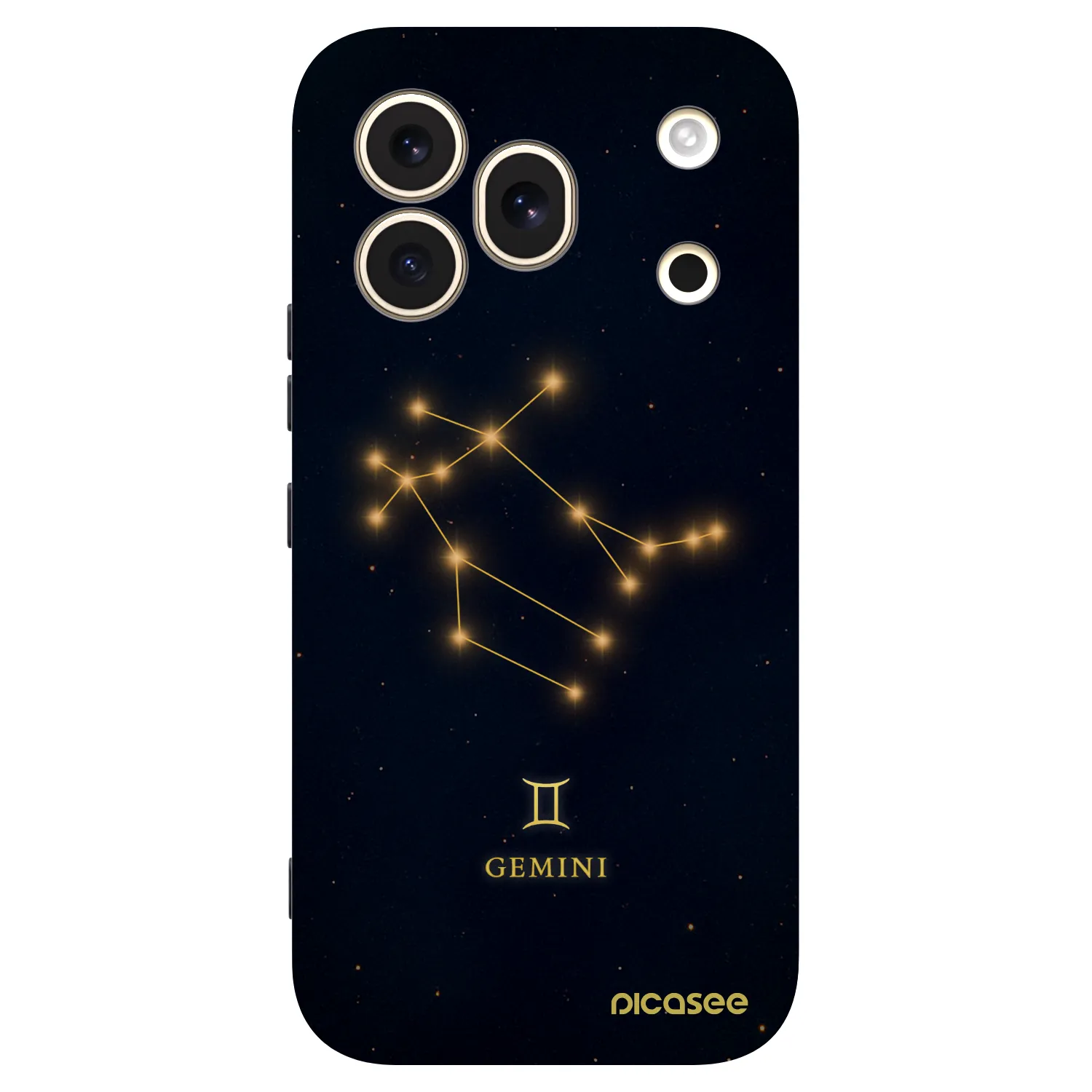 Picasee crna silikonska maskica za Honor 600 Pro - GEMINI
