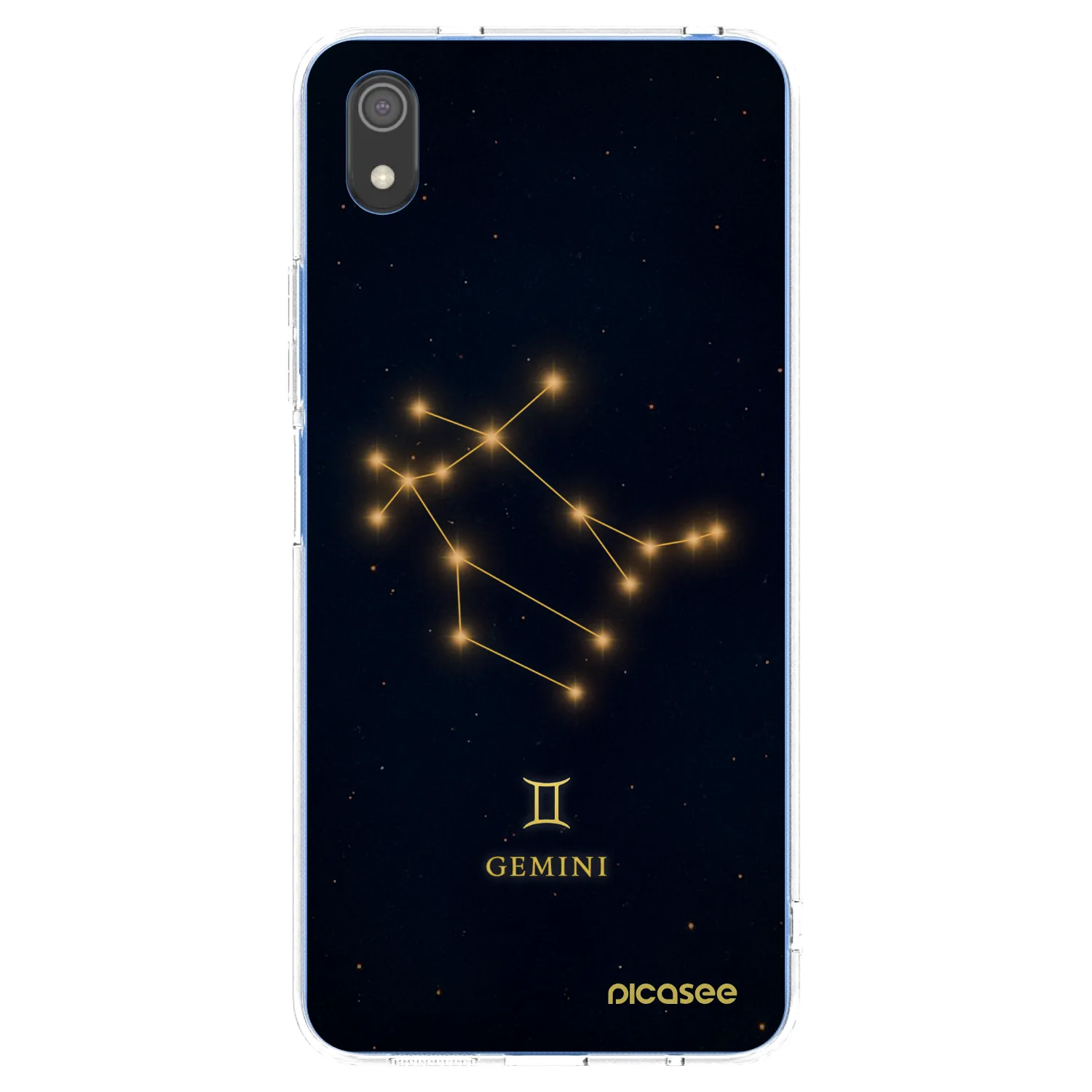 Picasee silikonska prozirna maskica za Xiaomi Redmi 7A - GEMINI