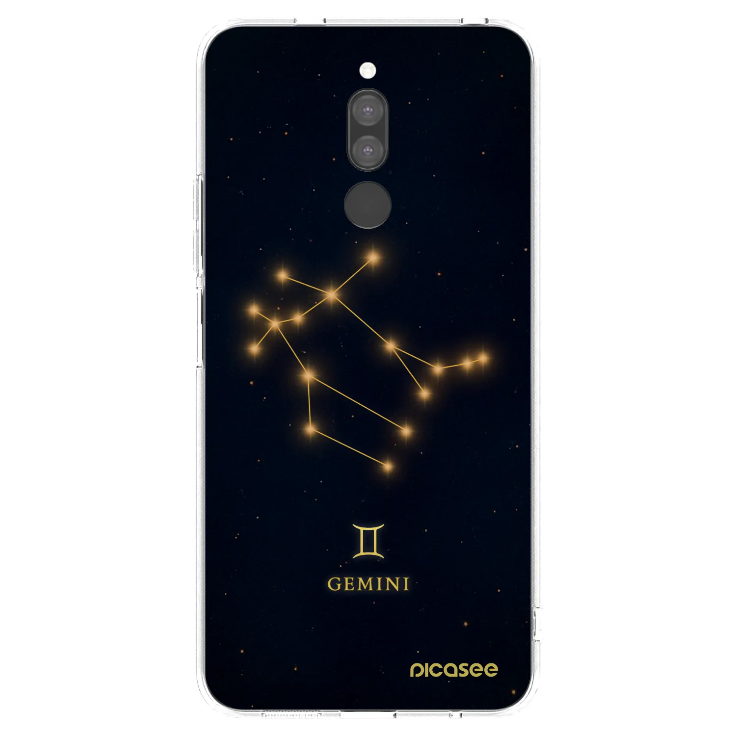Picasee silikonska prozirna maskica za Xiaomi Redmi 8 - GEMINI