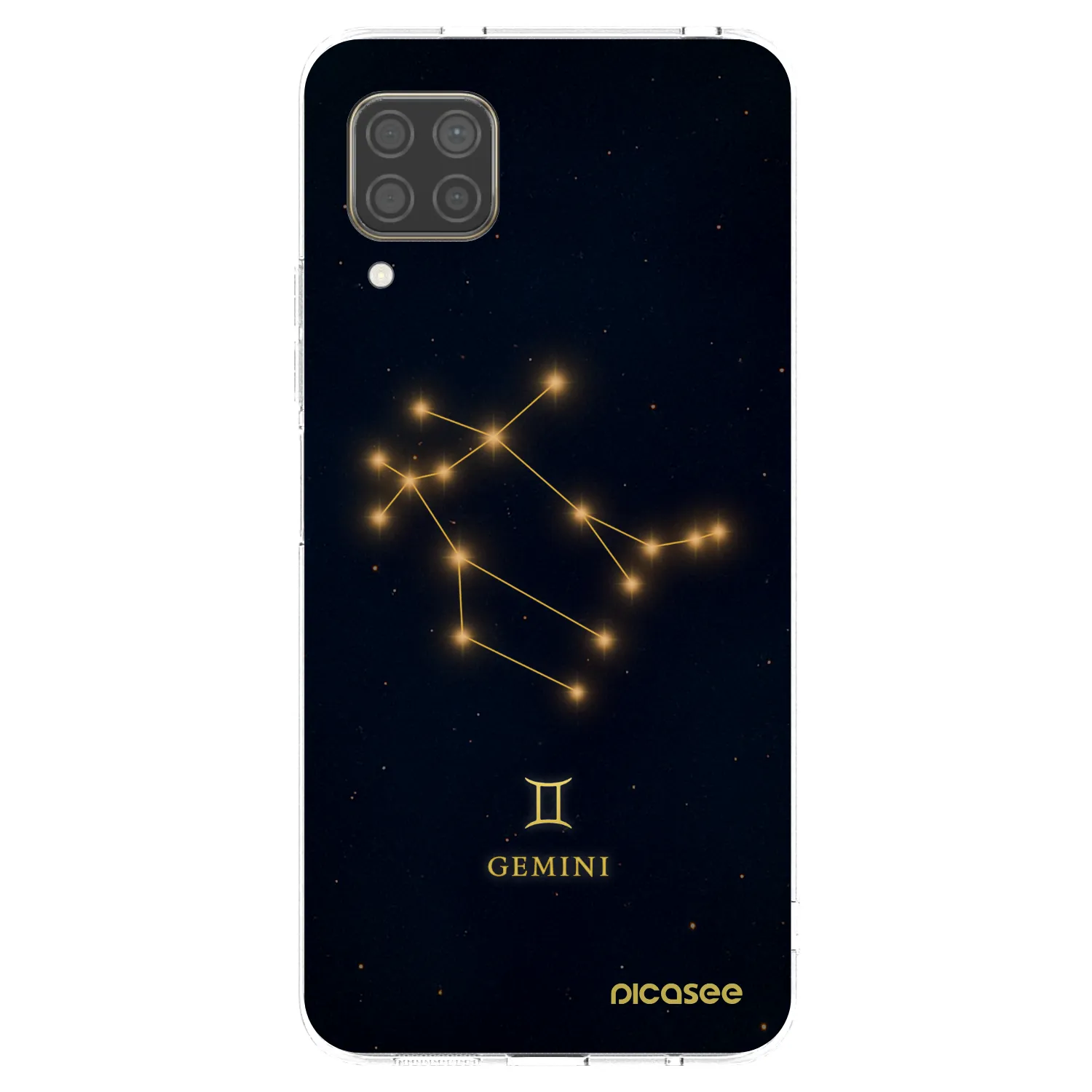 Picasee silikonska prozirna maskica za Huawei P40 Lite - GEMINI