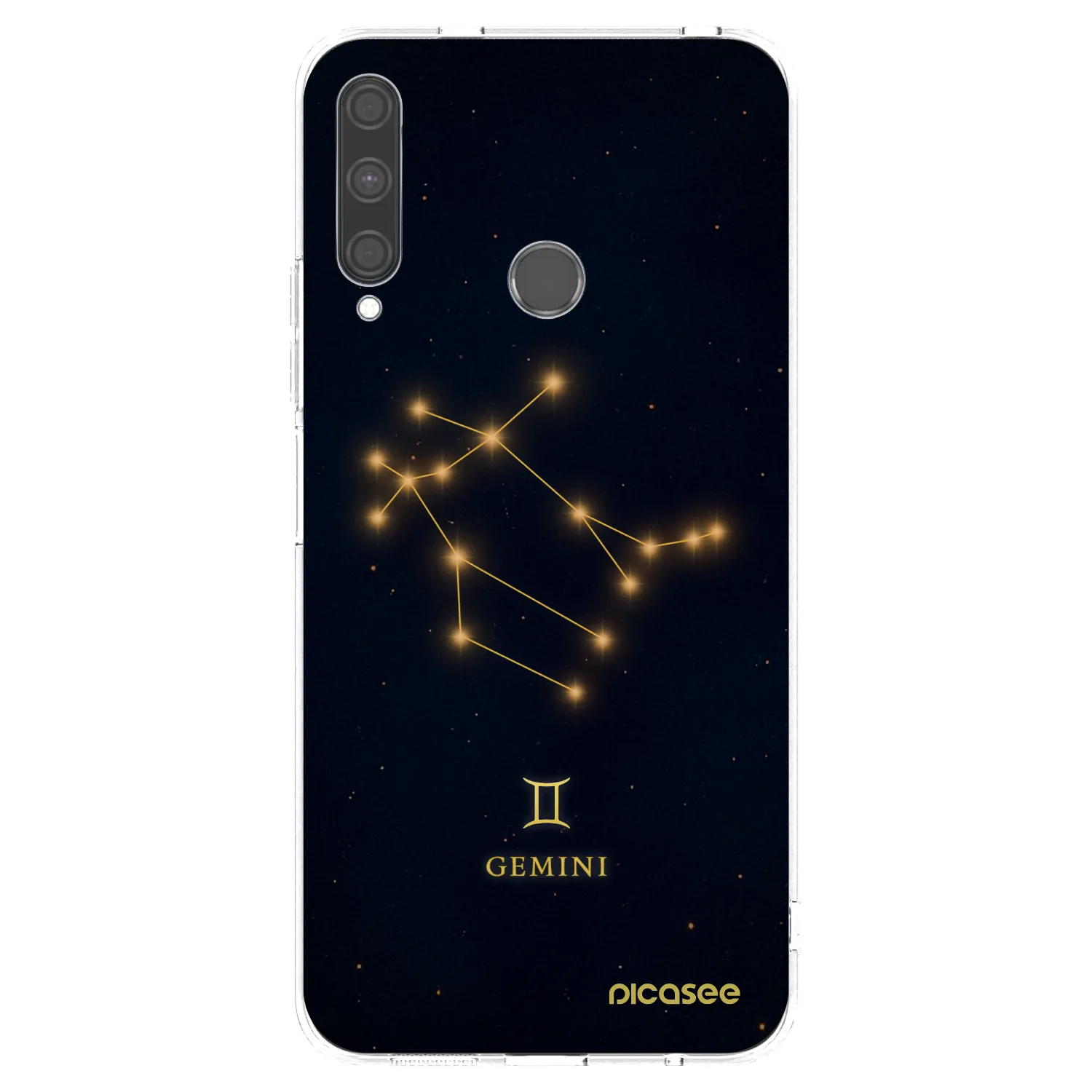 Picasee silikonska prozirna maskica za Huawei P40 Lite E - GEMINI