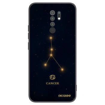 Picasee crna silikonska maskica za Xiaomi Redmi 9 - CANCER