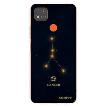 Picasee silikonska prozirna maskica za Xiaomi Redmi 9C - CANCER