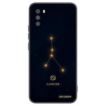 Picasee crna silikonska maskica za Xiaomi Poco M3 - CANCER