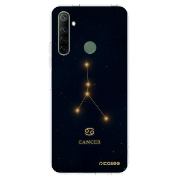 Picasee silikonska prozirna maskica za Realme 6i - CANCER