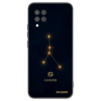 Picasee crna silikonska maskica za Samsung Galaxy A42 A426B - CANCER