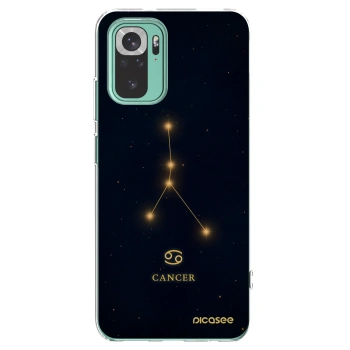 Picasee silikonska prozirna maskica za Xiaomi Redmi Note 10 Pro - CANCER