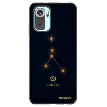 Picasee crna silikonska maskica za Xiaomi Redmi Note 10 Pro - CANCER